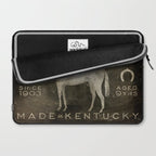 White Horse Bourbon Whiskey Kentucky USA Laptop Sleeve Gallery Image 2
