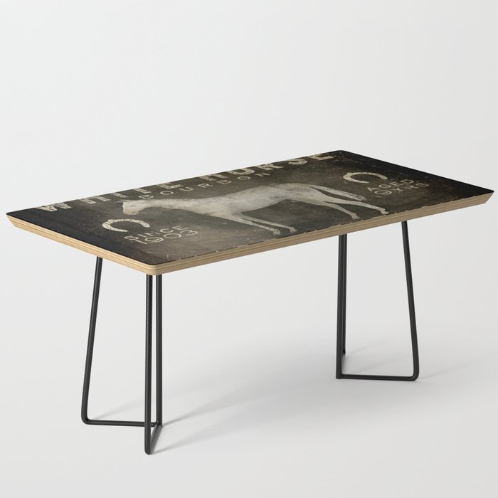 White Horse Bourbon Whiskey Kentucky USA Coffee Table Gallery Image 1