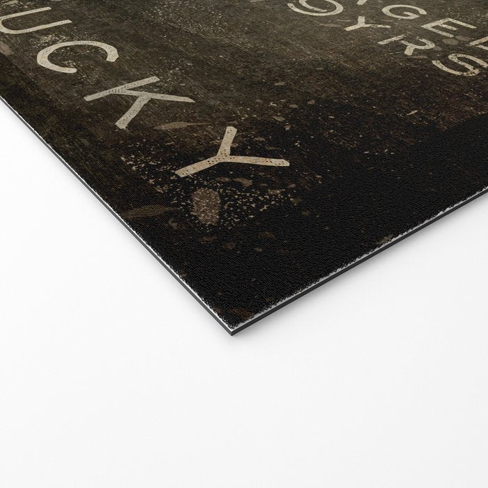 White Horse Bourbon Whiskey Kentucky USA Welcome Mat Gallery Image 2