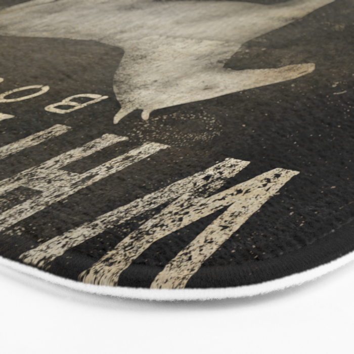White Horse Bourbon Whiskey Kentucky USA Bath Mat Gallery Image 3