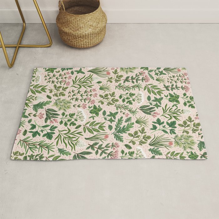 Herbs & Spices - beige Rug Gallery Image 1