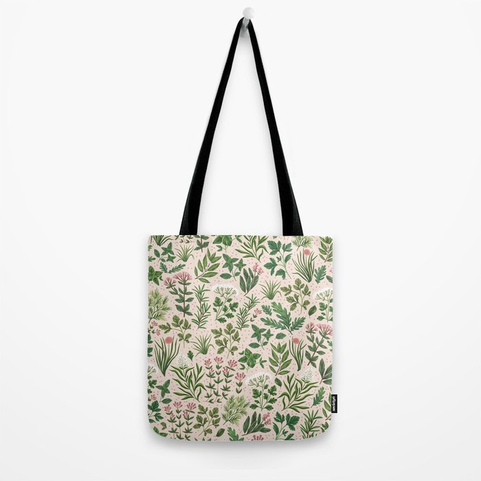 Herbs & Spices - beige Tote Bag Gallery Image 2
