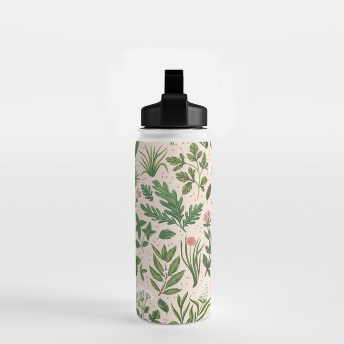 Herbs & Spices - beige Water Bottle Gallery Image 2