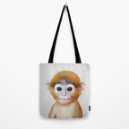 Baby Monkey - Colorful Tote Bag Gallery Image 2
