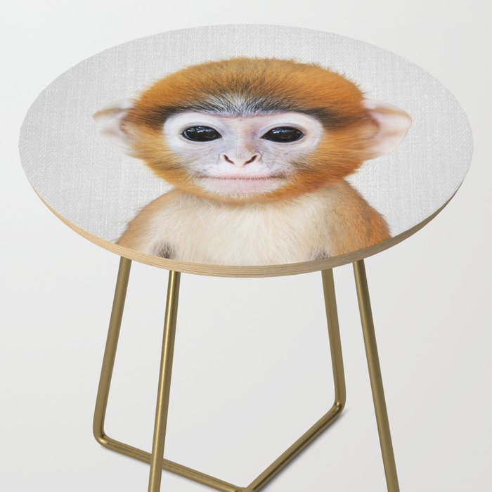 Baby Monkey - Colorful Side Table Gallery Image 2