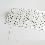 Boho Big Arrows in Cream Wrapping Paper Gallery Image 2