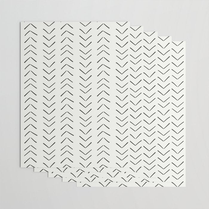Boho Big Arrows in Cream Wrapping Paper Gallery Image 3