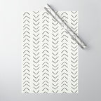 Boho Big Arrows in Cream Wrapping Paper Gallery Image 1