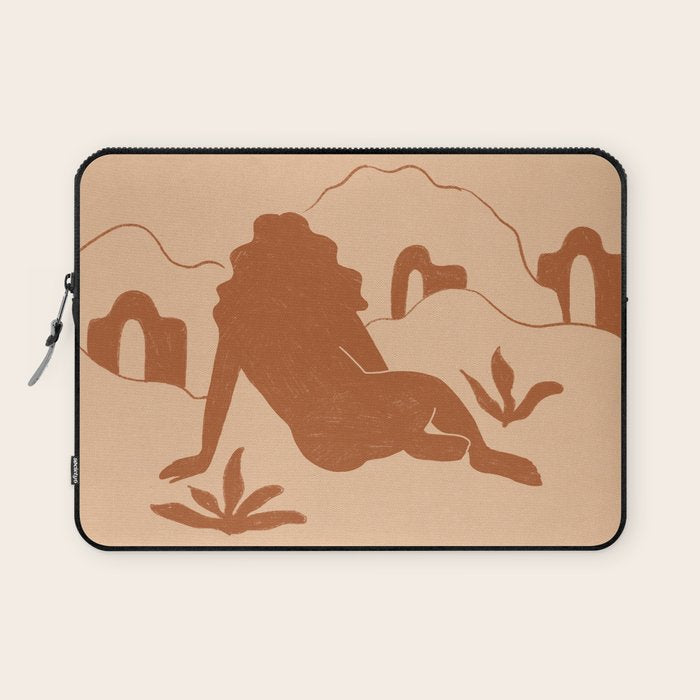 Looking At The Mountains Laptop Sleeve Gallery Image 1