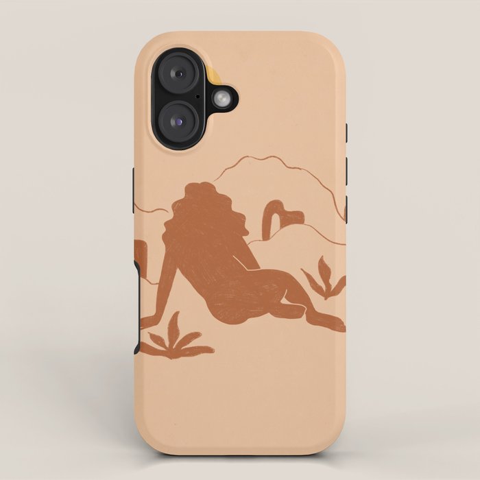 Looking At The Mountains iPhone Case Gallery Image 1