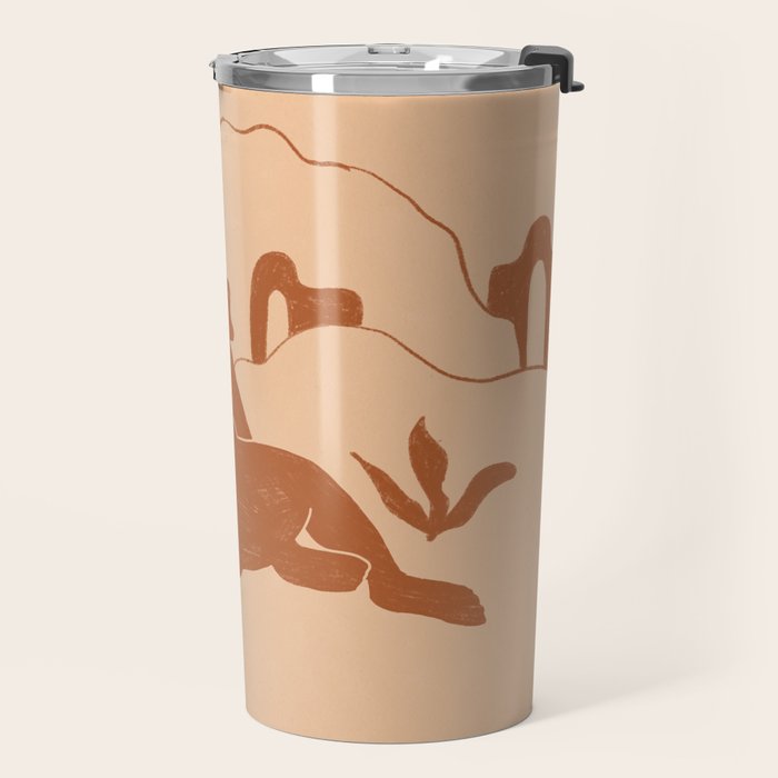 Looking At The Mountains Travel Mug Gallery Image 2