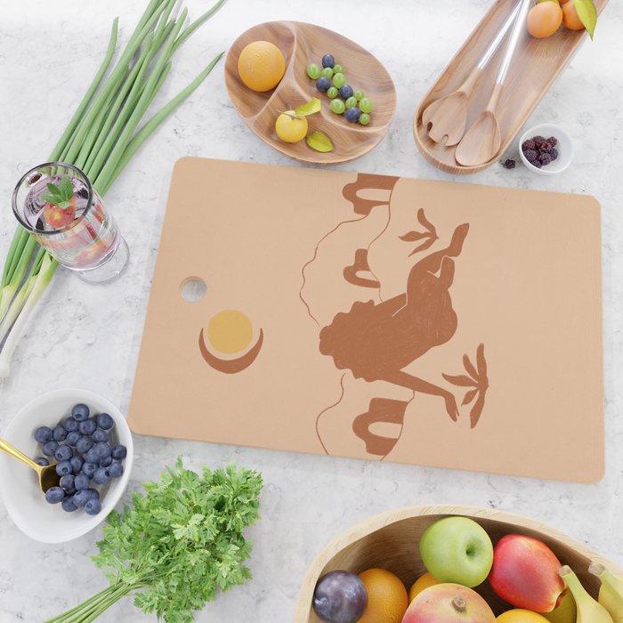 Looking At The Mountains Cutting Board Gallery Image 2