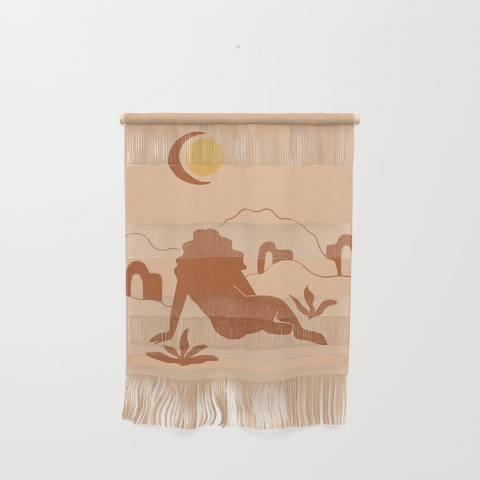 Looking At The Mountains Wall Hanging Gallery Image 1