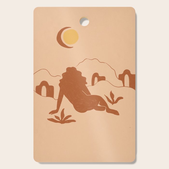 Looking At The Mountains Cutting Board Gallery Image 1