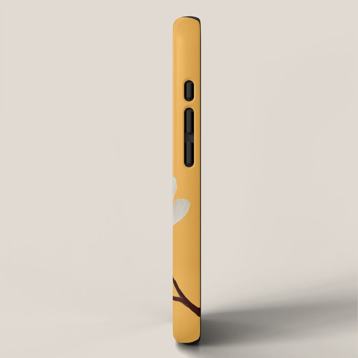 Golden Magnolia Blooms iPhone Case Gallery Image 2