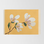 Golden Magnolia Blooms Rug Gallery Image 2