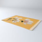 Golden Magnolia Blooms Rug Gallery Image 3