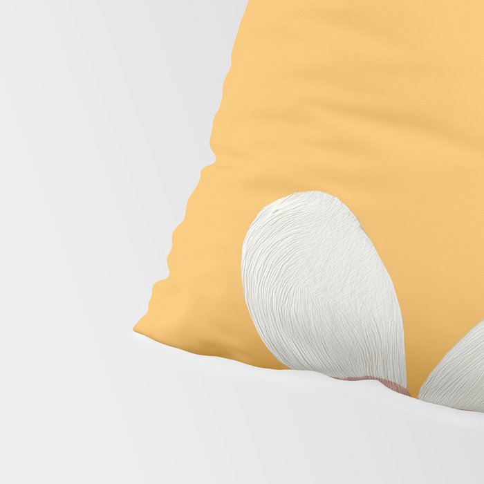 Golden Magnolia Blooms Pillow Sham Gallery Image 4