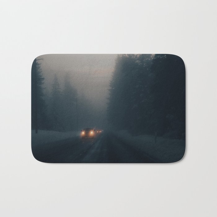 Late Winter Drives Bath Mat Gallery Image 1