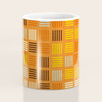 Geometric Modern Abstract Pattern Unique MCM Decor Coffee Mug Gallery Image 4