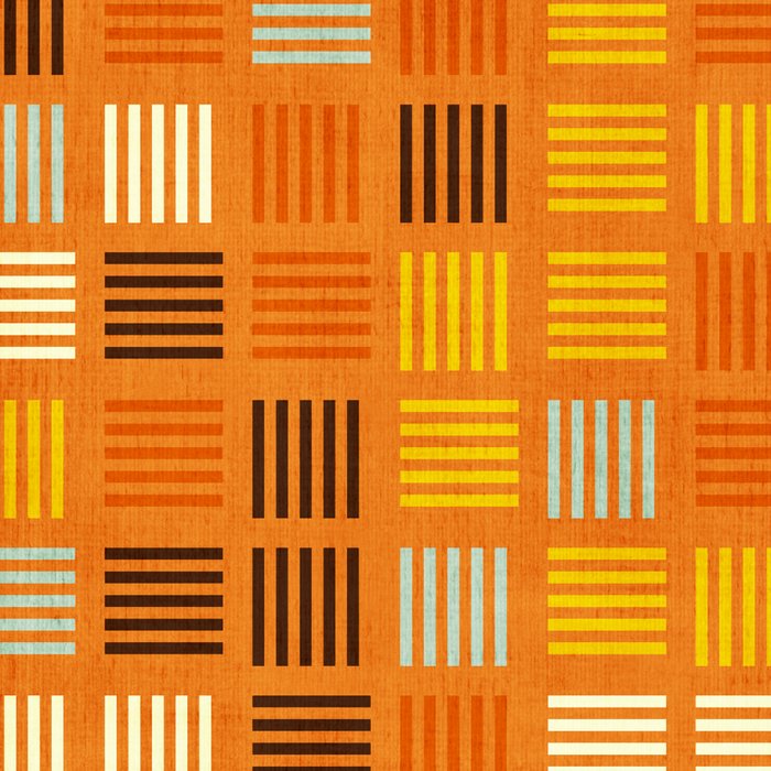 Geometric Modern Abstract Pattern Unique MCM Decor Coffee Mug Gallery Image 2