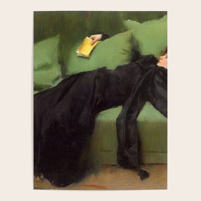 A Decadent Girl - Ramon Casas Poster Gallery Image 1