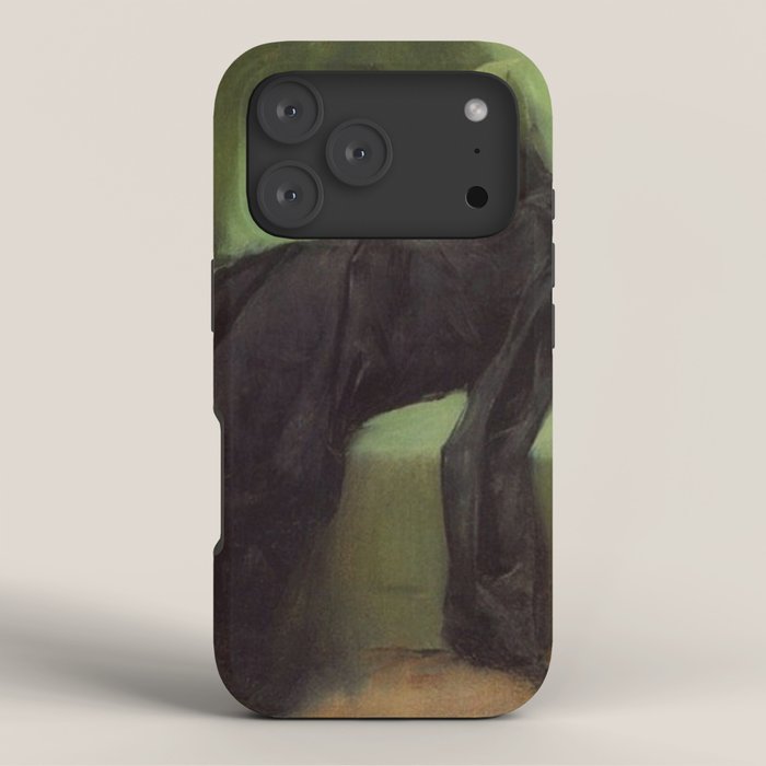 A Decadent Girl - Ramon Casas iPhone Case Gallery Image 3