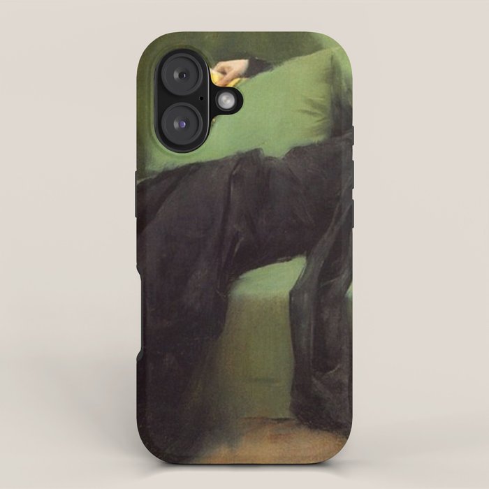 A Decadent Girl - Ramon Casas iPhone Case Gallery Image 1