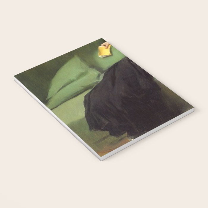 A Decadent Girl - Ramon Casas Notebook Gallery Image 3