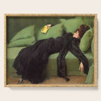 A Decadent Girl - Ramon Casas Serving Tray Gallery Image 1