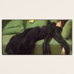 A Decadent Girl - Ramon Casas Desk Mat Gallery Image 3
