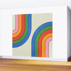 Retro Candy Arches Wall Mural Gallery Image 2