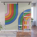 Retro Candy Arches Wall Mural Gallery Image 1