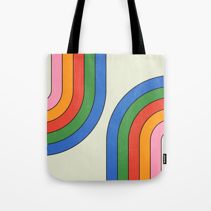 Retro Candy Arches Tote Bag Gallery Image 1