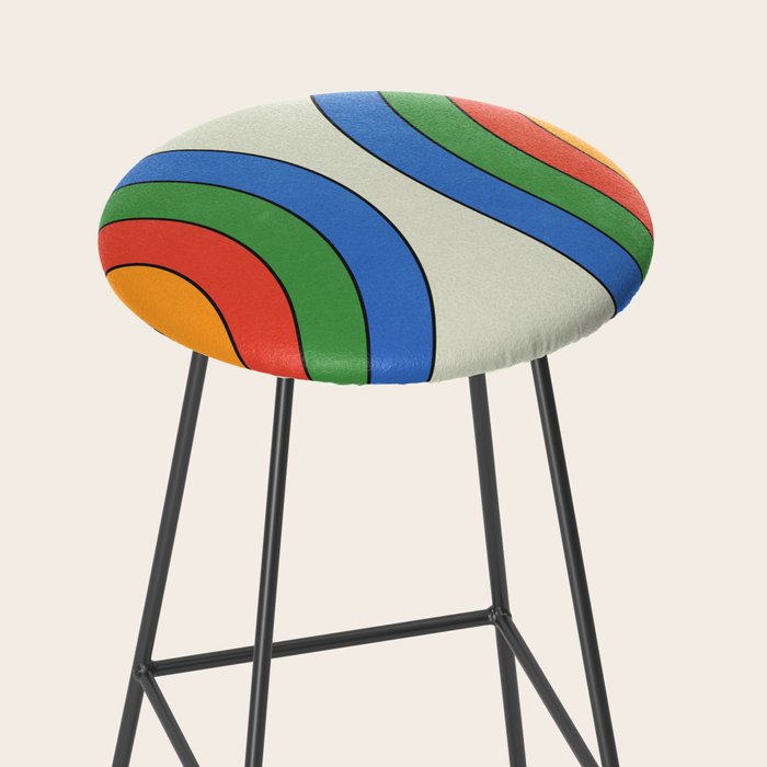Retro Candy Arches Stool Gallery Image 2