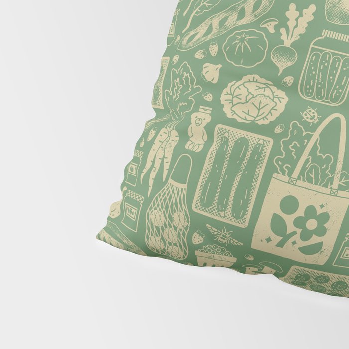 Farmers Market: Sprout Pillow Sham Gallery Image 4