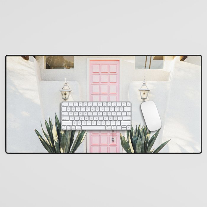 Palm Springs House Desk Mat Gallery Image 1