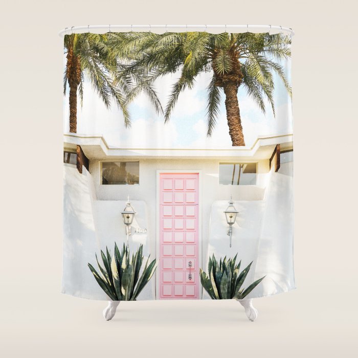 Palm Springs House Shower Curtain Gallery Image 1