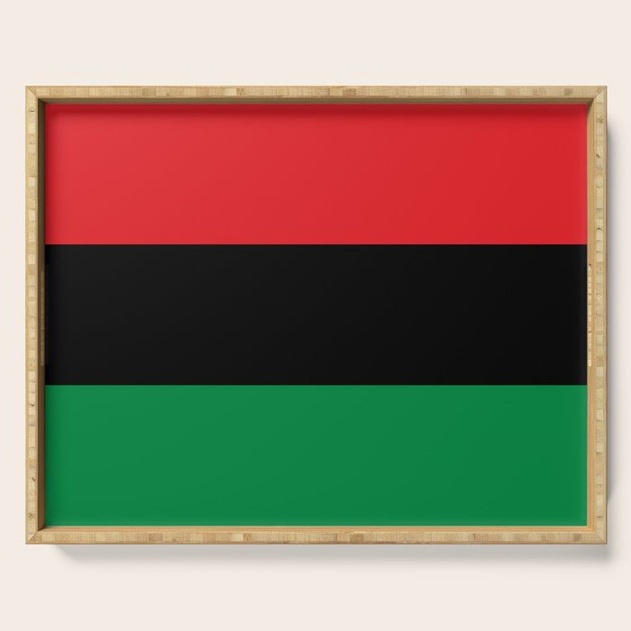 Pan African UNIA Flag Serving Tray Gallery Image 1