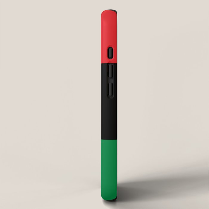 Pan African UNIA Flag iPhone Case Gallery Image 2