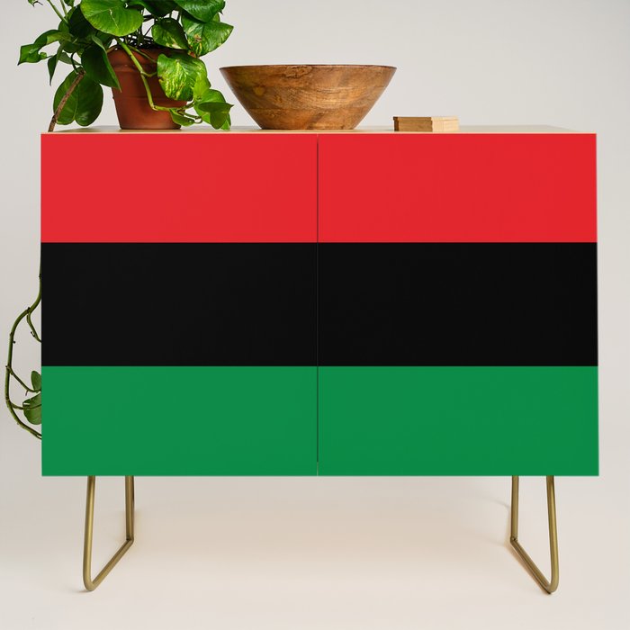 Pan African UNIA Flag Credenza Gallery Image 1