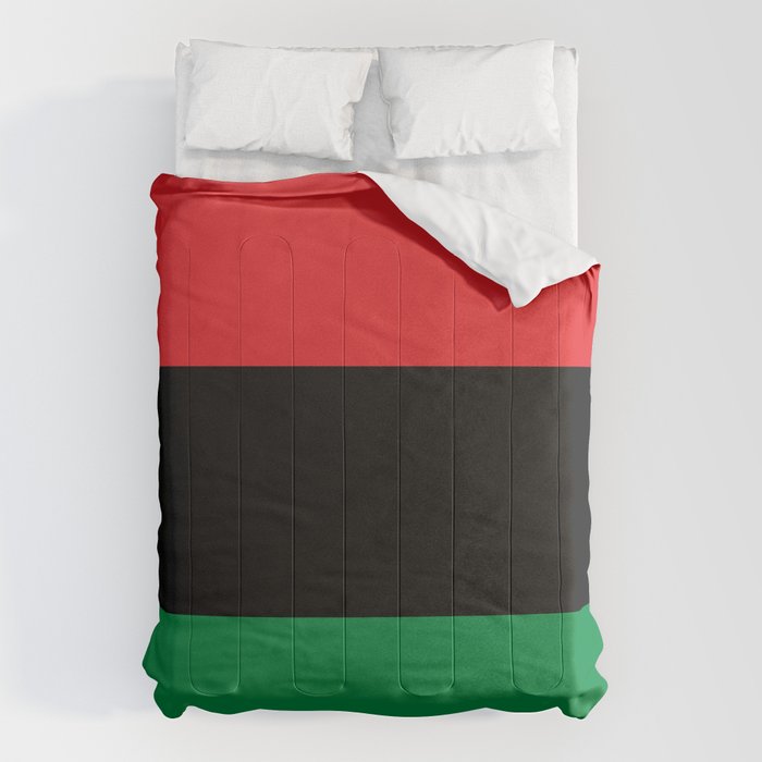 Pan African UNIA Flag Comforter Gallery Image 1