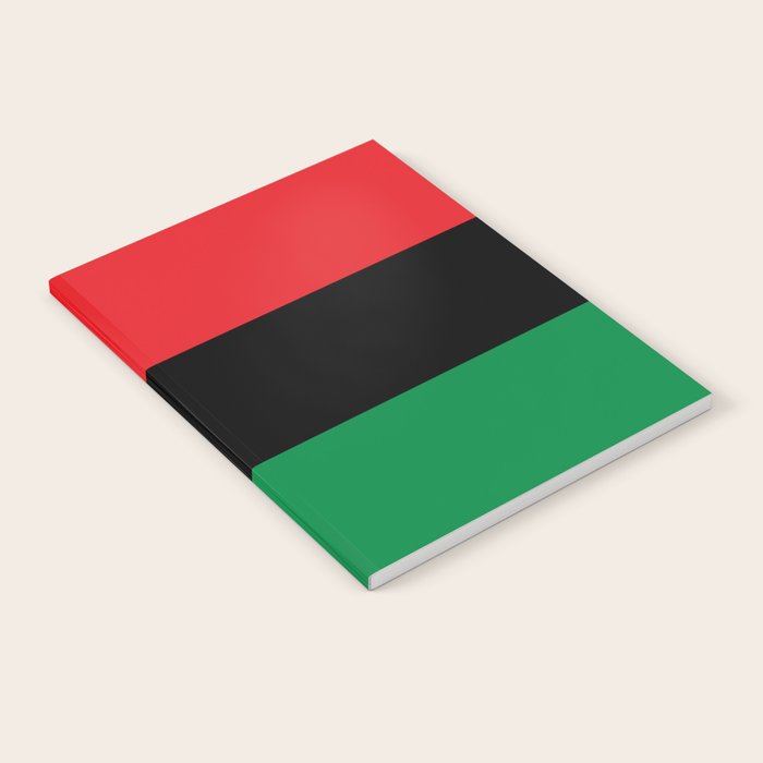 Pan African UNIA Flag Notebook Gallery Image 2