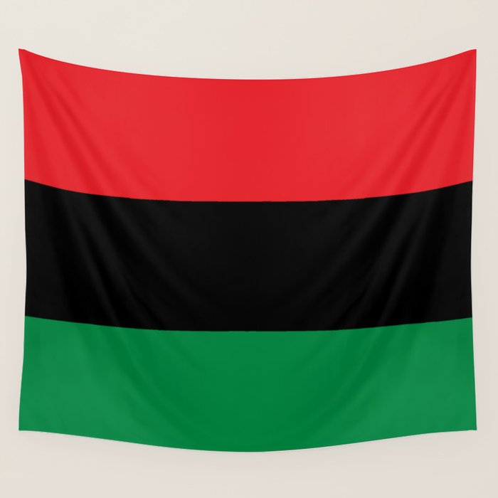 Pan African UNIA Flag Wall Tapestry Gallery Image 4
