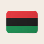 Pan African UNIA Flag Bath Mat Gallery Image 1