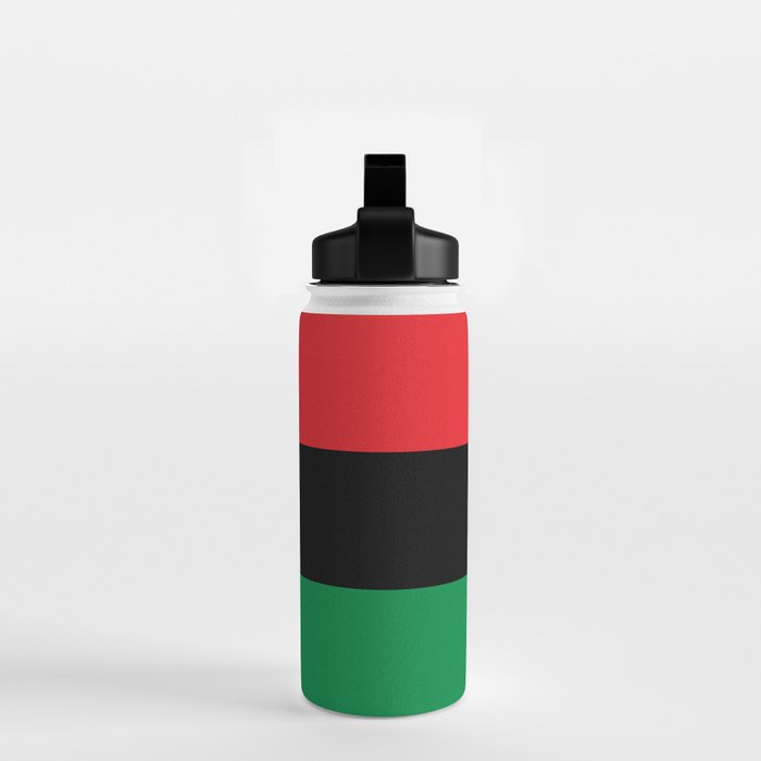 Pan African UNIA Flag Water Bottle Gallery Image 2