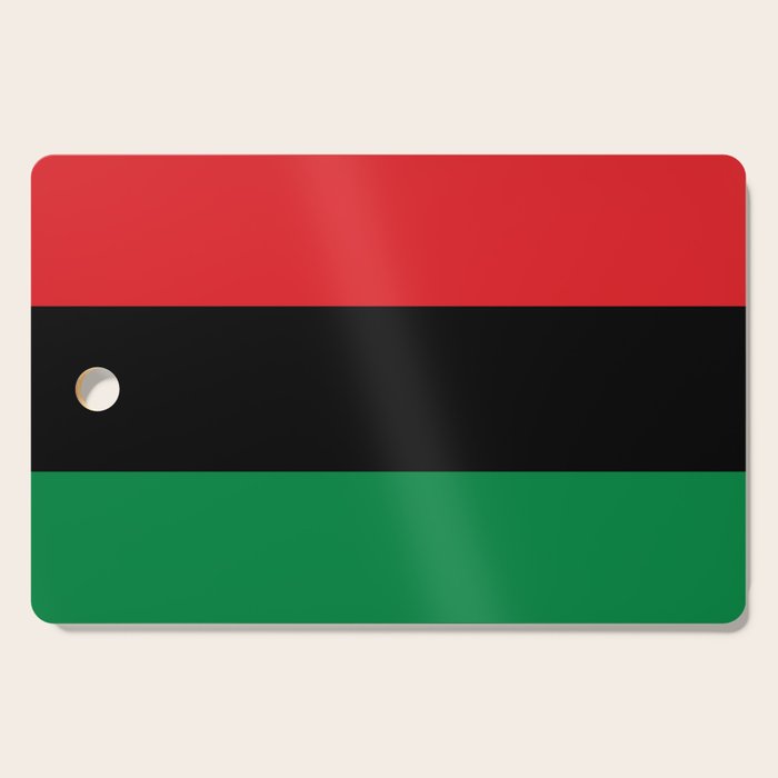 Pan African UNIA Flag Cutting Board Gallery Image 1