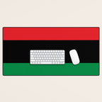Pan African UNIA Flag Desk Mat Gallery Image 1
