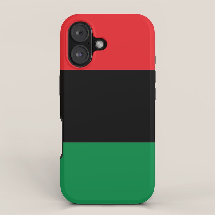 Pan African UNIA Flag iPhone Case Gallery Image 1
