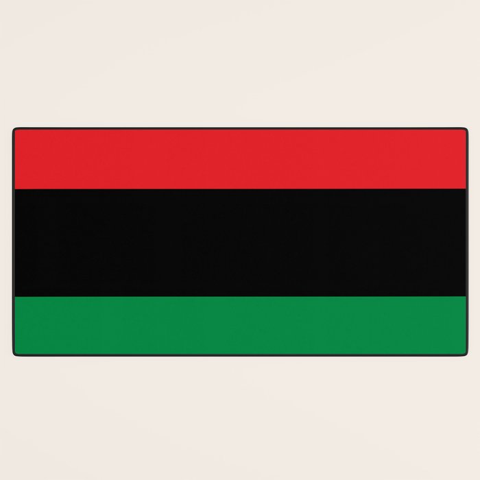 Pan African UNIA Flag Desk Mat Gallery Image 3